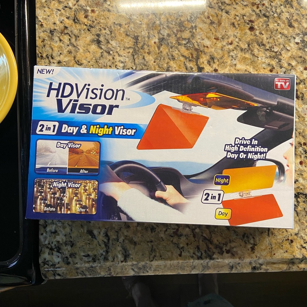 HD Vision visor for car